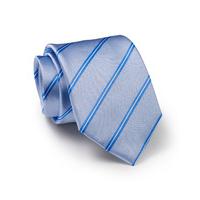 classic blue textured stripe silk tie savile row