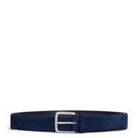 Classic Suede Belt - Marine