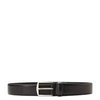 classic leather belt black