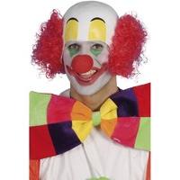 clown rubber top wig