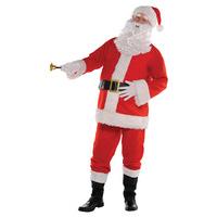 classic santa suit mens fancy dress costume