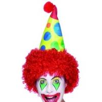 clown hat with hair