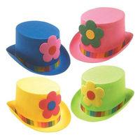 Clown Top Hat With Flower