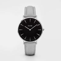 Cluse La Boheme Silver - Black on Grey Watch