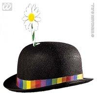 Clown Bowler Withflower 3 Cols Bowler Hats Caps & Headwear For Fancy Dress
