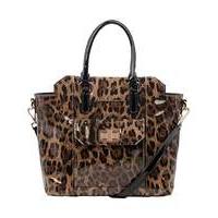 Claudia Canova Patent Effect Leopard