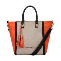 claudia canova twin strap tote style bag