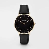 cluse la boheme gold black on black watch