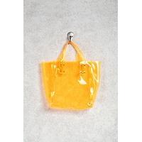 Clear Neon Mini Tote Bag