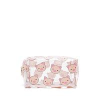 Clear Piggy Makeup Bag