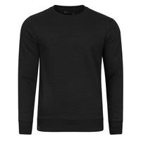 Claredale Diamond Quilted Sweatshirt in Black  Dissident