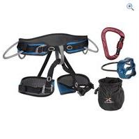 Climb X Pilot Harness and Belay Set - Size: S - Colour: Assorted