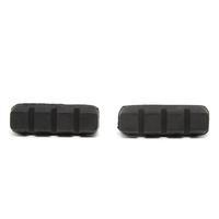 clarks 50mm mountain brake pads black black