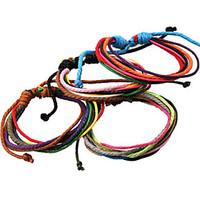 Classic Archaistic 20cm Men\'s Assorted Color Leather Strand Bracelet()(1 Pc) Christmas Gifts