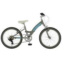 Claud Butler Vixen 20 2017 Kids Bike | Grey/Blue - 20 Inch wheel