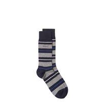 Club Stripe Socks - Grey Melange