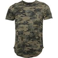 closure london mens camo t shirt dark camo