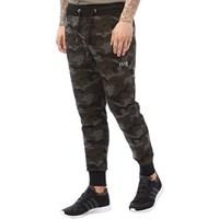 Closure London Mens Skinny Camo Joggers Camo