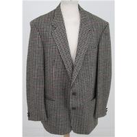 Classics at Debenhams, size 44R, black and brown checkered jacket