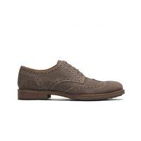 Classic Suede Brogue Shoe