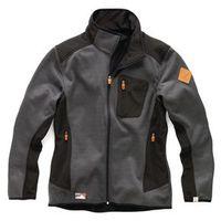 classic soft shell jacket large greyblack