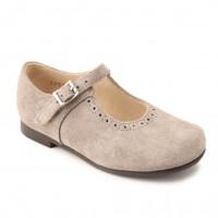 clare cinder suede girls buckle classic shoes