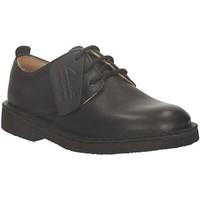 Clarks Junior Black Desert London Shoes boys\'s Children\'s Casual Shoes in black