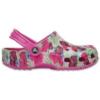 Clogs Pink Classic Graphic