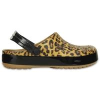 Clogs Brown Crocband Leopard II