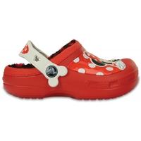 Clogs Girls Red Creative Minnie Fuzz Lined