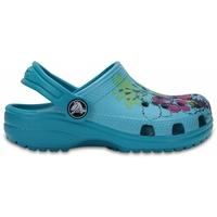 Clogs Kids Blue Classic Graphic s