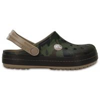 Clogs Boys Brown Crocband Graphic s