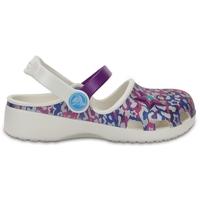 Clogs Girls Silver / Burgundy Karin Novelty s