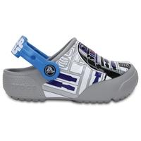 Clogs Boys Ocean/Light Grey Fun Lab Lights R2-D2 s