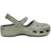 Clogs Girls Silver Karin Sparkle