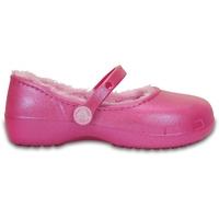 Clogs Girls Pink Karin Fuzz Lined