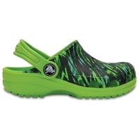Clogs Kids Green Classic Graphic s