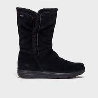 clarks womens nelia net gtx winter boot black black