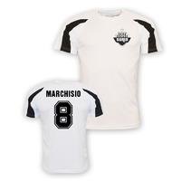 claudio marchisio juventus sports training jersey white