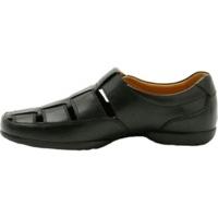 clarks recline open black leather