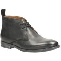 Clarks Novato Mid black leather