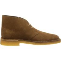 clarks desert boot cola suede