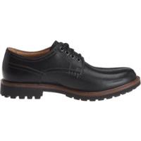 Clarks Montacute Hall black leather