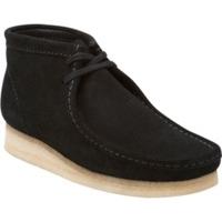 Clarks Wallabee Boot black suede (26103669)