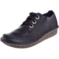 Clarks Funny Dream navy leather