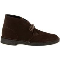 clarks desert boot brown mens mid boots in multicolour