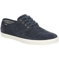 Clarks Torbay Lace Dark Navy Suede men\'s Shoes (Trainers) in blue