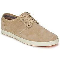 clarks torbay lace mens shoes trainers in beige