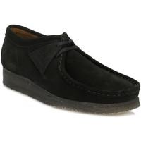 clarks originals mens black suede wallabee shoes mens casual shoes in  ...