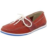 Clarks Medly Sail men\'s Boat Shoes in Red